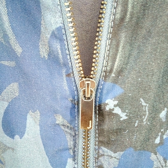 Juicy Couture Set Blue Floral Camo Camouflage Track Suit Jacket Joggers XS S - Picture 9 of 16